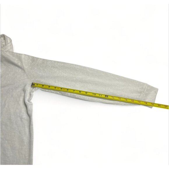 Weatherproof Vintage M/M Cream Polyester Light Sweater Hoodie - Picture 10 of 13